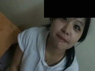Korea cute girl have epic blowjob