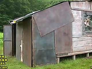 Beautiful beauty takes a fuck in the woods with a stranger