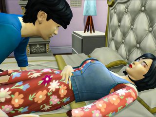 Japanese Son Fucks Japanese Mom After Taking A Bath Family Sex Taboo